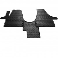 Гумові килимки (3 шт, Stingray) На сидіння 2-20211 для Volkswagen T6 2015+, 2019+