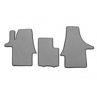 Коврики EVA (серые, передние, для 1-20251) для Volkswagen T6