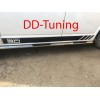 Бічні труби (2 шт, нерж) 70мм, Довга база для Volkswagen T6 2015+, 2019+