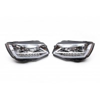 Передняя оптика LED Silver (2 шт) для Volkswagen T6 2015+, 2019+