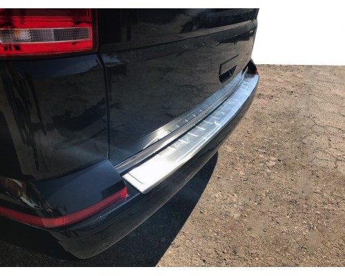 Накладка на задний бампер Omsa Мат (нерж) для Volkswagen T6 2015+, 2019+ - 52333-11
