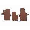Коврики EVA (кирпичные, передние, для 1-20251) для Volkswagen T6