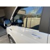 Окантовка окон (2 шт., нерж) Carmos - Турецкая сталь для Volkswagen T6
