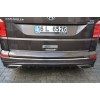 Накладка на задній бампер AMG-style (під фарбування) для Volkswagen T6 2015+, 2019+ - 54987-11