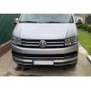 Накладки на решетку бампера 2015-2019 (3 шт, нерж) для Volkswagen T6 2015+, 2019+ - 55308-11