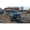 Кенгурятник з вусами WT004-ST (нерж) для Volkswagen T6 2015+, 2019+