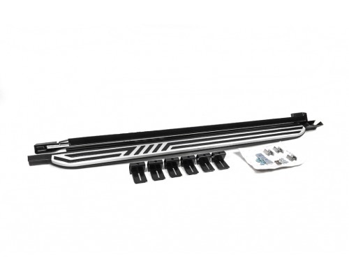 Бічні пороги ОЕМ (2 шт, алюм) для Volkswagen Terramont - 74561-11