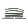 Ветровики с хромом Niken Luxury (6 шт) для Volkswagen Atlas (Terramont)