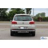 Задній захист AK002-2 (нерж) для Volkswagen Tiguan 2007-2016
