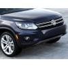 Передняя накладка 2007-2010 (нерж) для Volkswagen Tiguan 2007-2016 - 81371-11