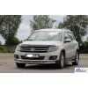 Передній захист ST016 (нерж) для Volkswagen Tiguan 2007-2016