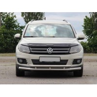 Передній захист ST016 (нерж) для Volkswagen Tiguan 2007-2016