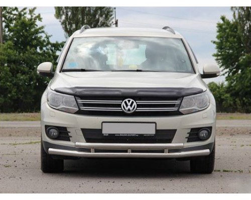 Передній захист ST016 (нерж) для Volkswagen Tiguan 2007-2016