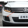 Накладки на противотуманки Libao 2011-2016 Bluemotion (2 шт, пласт) для Volkswagen Tiguan 2007-2016 - 81242-11