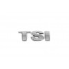 Надпись TSI (прямой шрифт) T - хром, SI - красная для Volkswagen Tiguan 2007-2016 - 55135-11