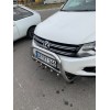 Кенгурятник WT003 (нерж) 60 мм, без напису для Volkswagen Tiguan 2007-2016