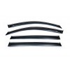 Вітровики з хром молдингом (4 шт, HIC) для Volkswagen Tiguan 2007-2016 - 75886-11