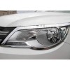 Накладки на фары Libao 2007-2011 (2 шт, пласт) для Volkswagen Tiguan 2007-2016 - 81236-11