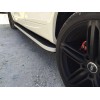 Боковые пороги Tayga Grey (2 шт., алюминий) для Volkswagen Tiguan 2007-2016 - 72786-11