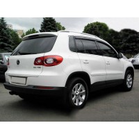 Вітровики з хром молдингом (4 шт, HIC) для Volkswagen Tiguan 2007-2016