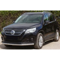 Передній захист ST008 (нерж) для Volkswagen Tiguan 2007-2016