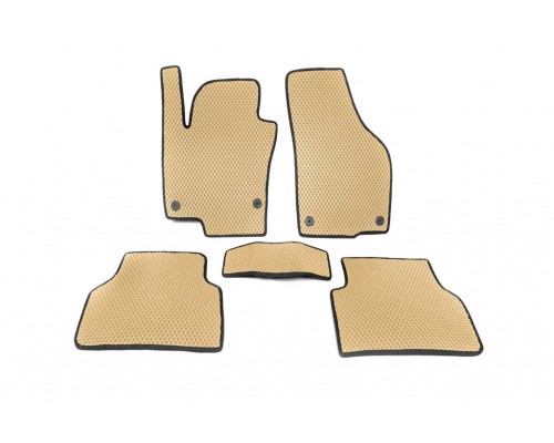 Коврики EVA (Бежевый) для Volkswagen Tiguan 2007-2016 гг