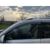 Ветровики с хром молдингом (4 шт, Niken) для Volkswagen Tiguan 2007-2016 - 78839-11