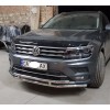 Передній захист ST016 (нерж) для Volkswagen Tiguan 2016+