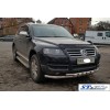 Кенгурятник ST015 (нерж) для Volkswagen Touareg 2002-2010