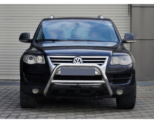 Кенгурятник WT005 Colt (нерж) для Volkswagen Touareg 2002-2010