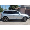 Рейлінги Хром (турецький дизайн) Металева ніжка для Volkswagen Touareg 2002-2010