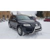 Кенгурятник WT003 Special (нерж) для Volkswagen Touareg 2002-2010