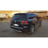 Volkswagen Touareg 2002-2010 Задній захист AK002 (2 шт, нерж) - 74427-11