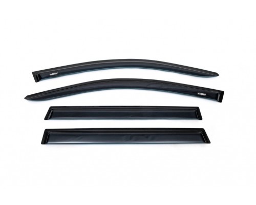 Ветровики (4 шт, HIC) для Volkswagen Touareg 2002-2010 - 75887-11