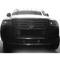 Кенгурятник ST013 (нерж) для Volkswagen Touareg 2002-2010