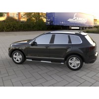 Бічні труби (2 шт, нерж) для Volkswagen Touareg 2010-2018