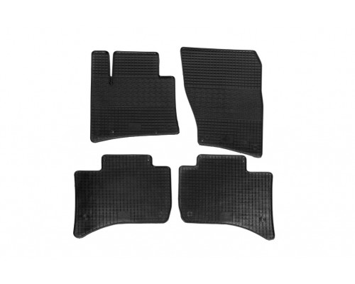 Резиновые коврики (4 шт, Polytep) для Volkswagen Touareg 2010-2018