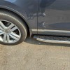 Бічні пороги BlackLine (2 шт, алюміній) для Volkswagen Touareg 2010-2018 - 65606-11