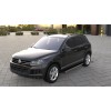 Боковые пороги Duru (2 шт., алюминий) для Volkswagen Touareg 2010-2018 - 51168-11