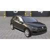 Бічні пороги Tayga Grey (2 шт., Алюміній) для Volkswagen Touareg 2010-2018 - 65598-11