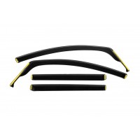Ветровики вставные Niken Luxury (4 шт) для Volkswagen Touran 2003-2010 гг