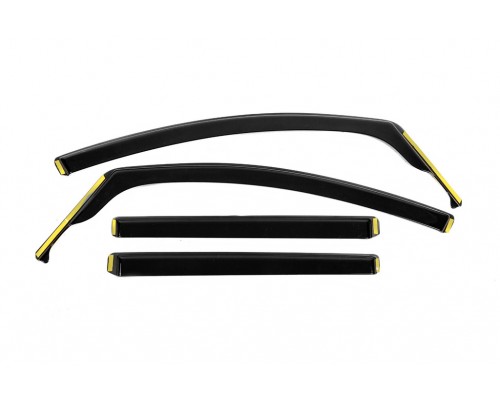 Ветровики вставные Niken Luxury (4 шт) для Volkswagen Touran 2003-2010 гг