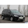 Кенгурятник WT003 (нерж) 60 мм, з написом для Volkswagen Touran 2003-2010