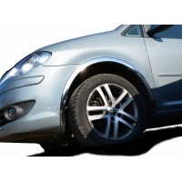 Накладки на арки (4 шт, нерж) 2006-2010 для Volkswagen Touran 2003-2010