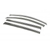 Ветровики с хромом Niken Luxury (4 шт) для Volkswagen Touran 2003-2010 гг