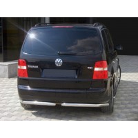 Задні куточки AK003 (2 шт, нерж) для Volkswagen Touran 2003-2010