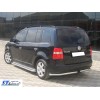 Задні куточки AK003 (2 шт, нерж) для Volkswagen Touran 2003-2010