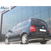 Задні куточки AK003 (2 шт, нерж) для Volkswagen Touran 2003-2010