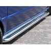 Бічні пороги Premium (2 шт, нерж) 60 мм для Volkswagen Touran 2003-2010 - 75036-11