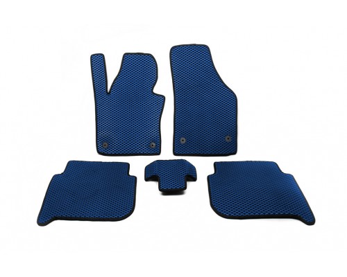 Коврики EVA (Синий) для Volkswagen Touran 2003-2010 гг